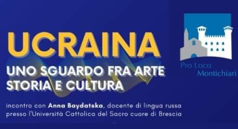 Ucraina, un incontro su arte, storia e cultura